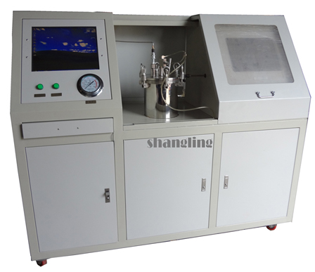 气瓶外测法水压试验台